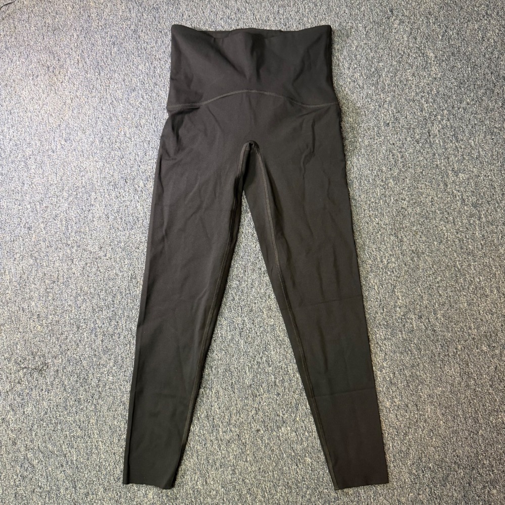 Spanx Booty Boost Active Leggings Womens Medium Black High Waisted Compression